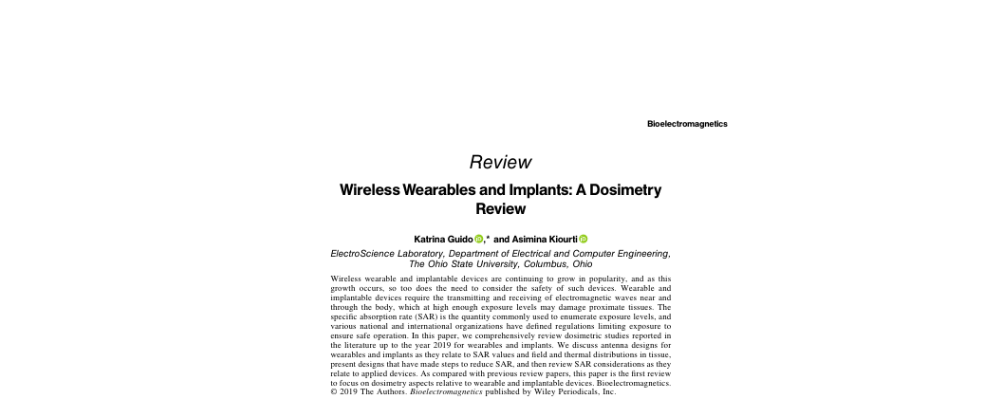 Wireless Wearables and Implants: A Dosimetry Review